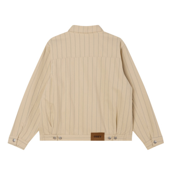 Obey Ανδρικό jacket Stripe Zip Up Jacket Obey Ανδρικό jacket Stripe Zip Up Jacket